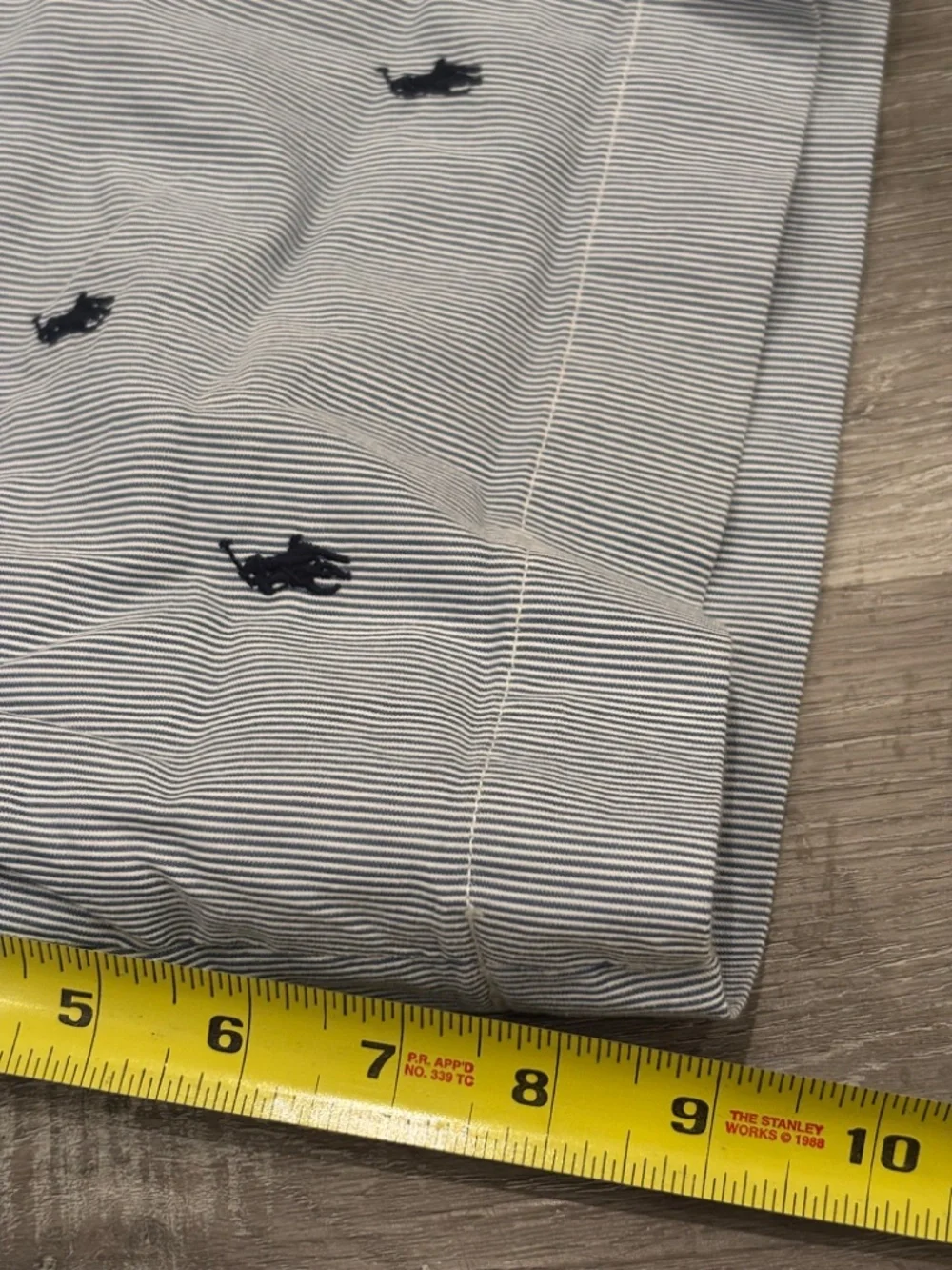 Polo Ralph Lauren Seersucker Shorts All Over Pony Classic Fit 9